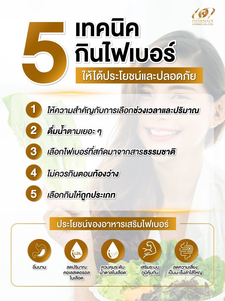 5 วิธีกินไฟเบอร์ที่ถูกต้องและปลอดภัย